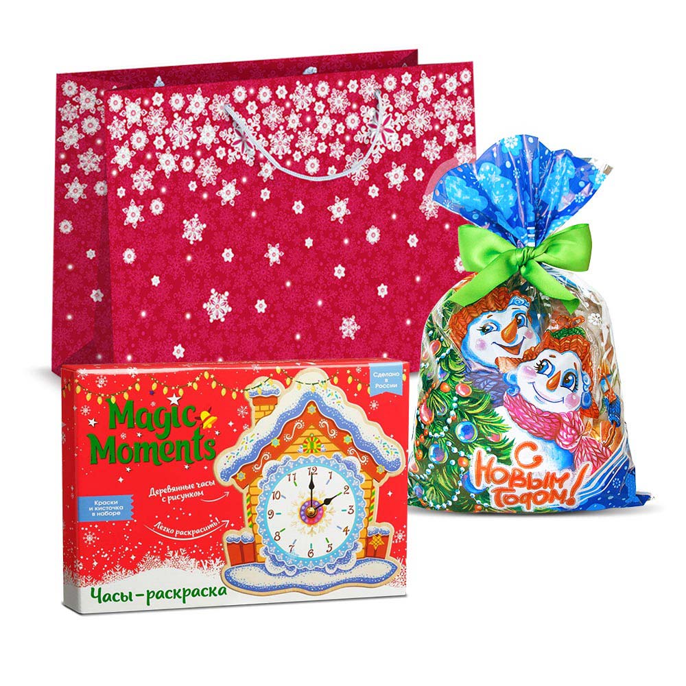 «Набор Часы-раскраска» 300г Стандарт «Набор Часы-раскраска» 300г Стандарт